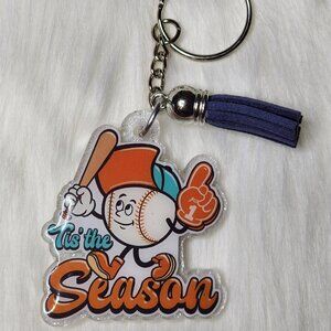 Tis' The Season Keychain